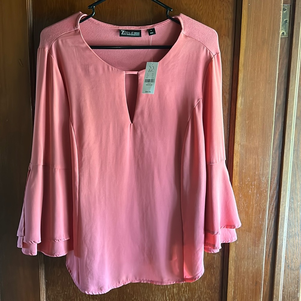 New York & Company Blouse. Bell Sleeves. Medium.